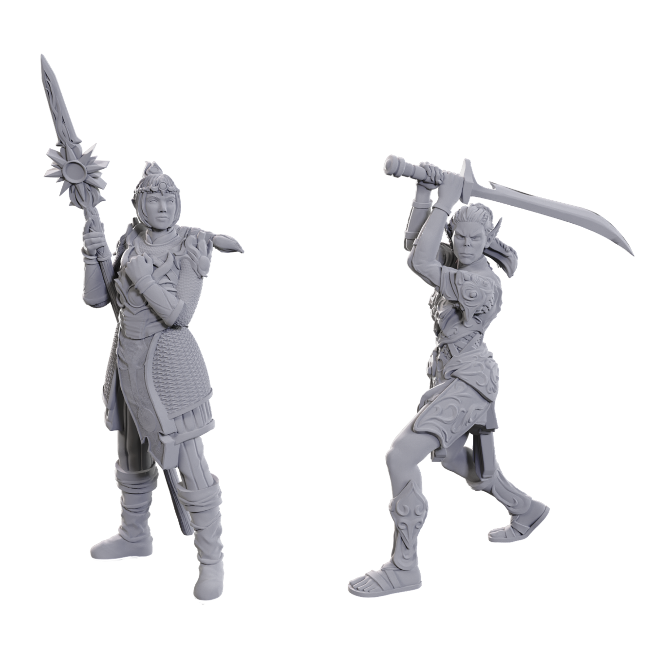 Lae’zel & Shadowheart Special Edition Baldur’s Gate 3 Nolzur’s Marvelous Miniatures - A Muse N Games